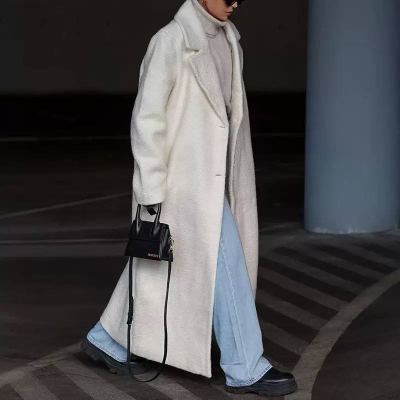 Women's Oversized Teddy Long Coat