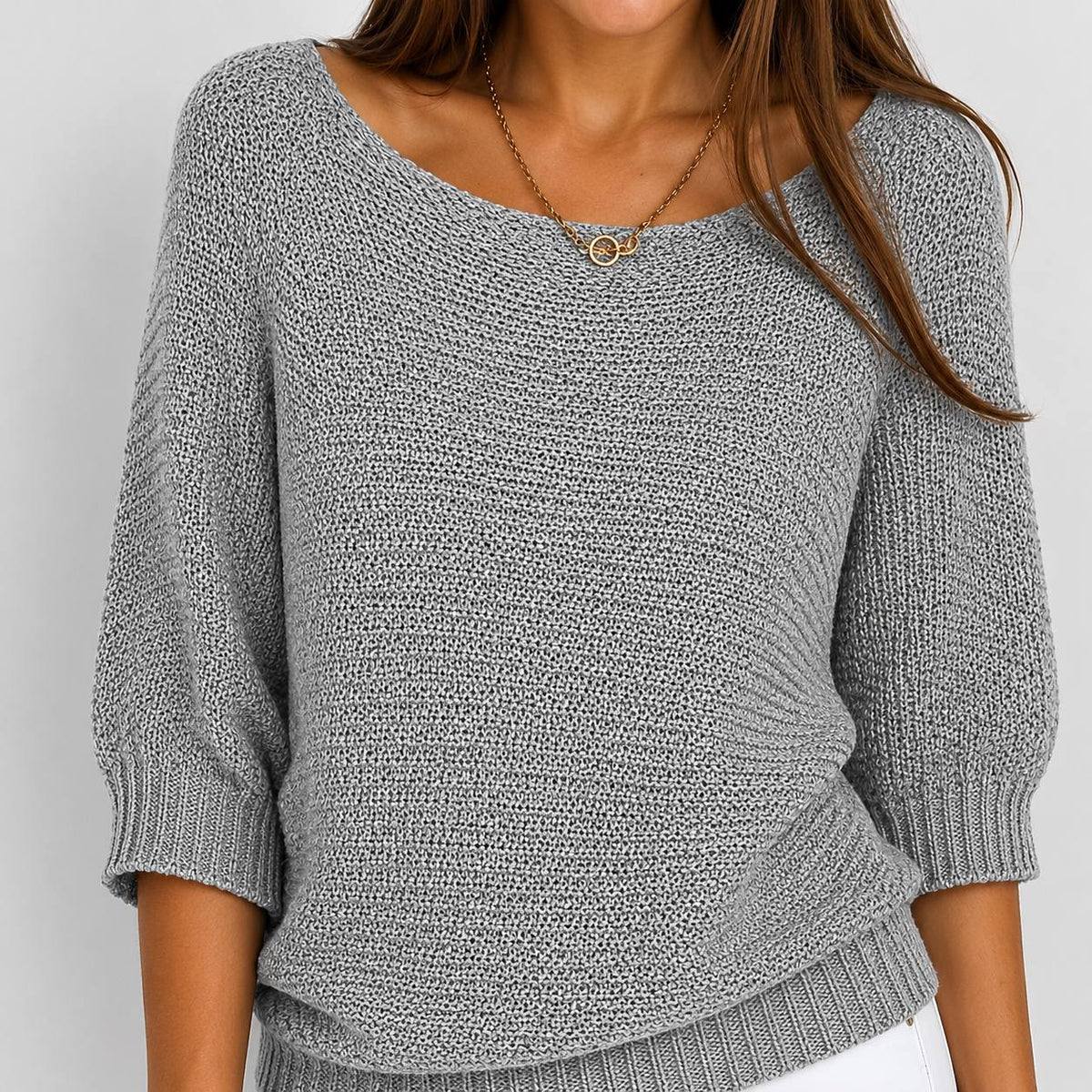 Women's Lightweight Batwing Knit Sweater