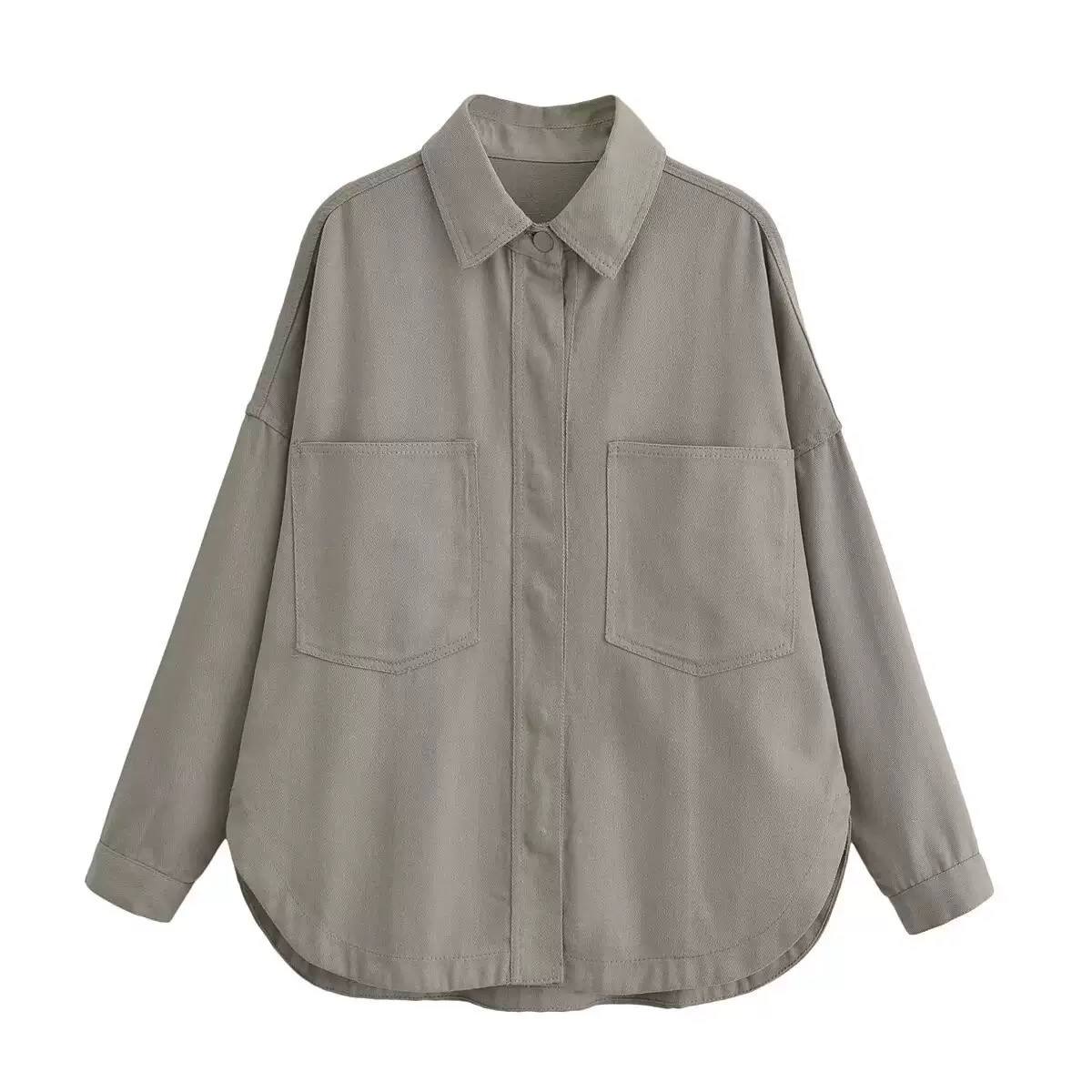 Women's Oversized  Denim Shacket