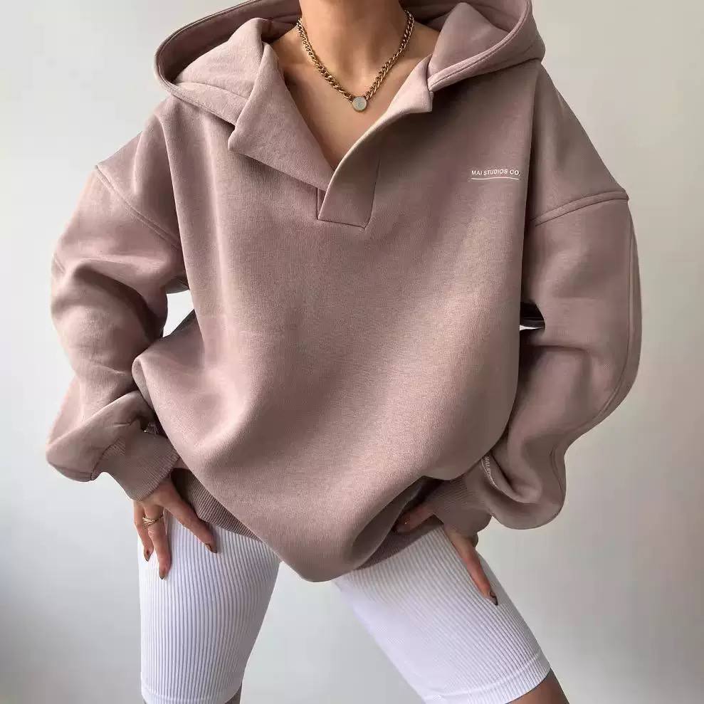 Women's Oversized Fleece Hoodie Sweatshirt