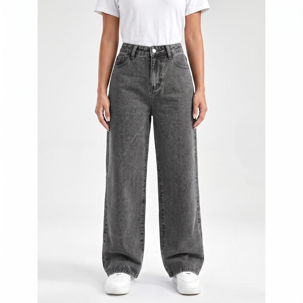 Women's High Waisted Wide Leg Jeans