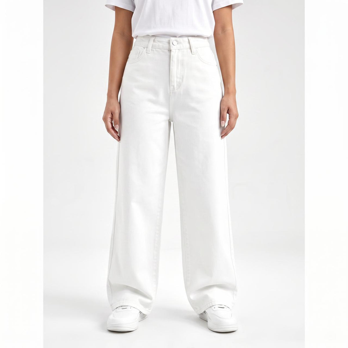 Women's High Waisted Wide Leg Jeans